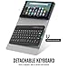 immagine 3MoKo Kindle Fire 7 Tablet (9th Generation - 2019 Release Custodia, Tastiera Bluetooth Senza fili QWERTY (Versione Americana) Custodia per Kindle Fire 7 Tablet (7