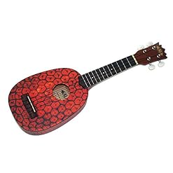 KALA KA KA PSS Ukulélé Soprano avec Housse - Les Beatles, Paul McCartney, John Lennon, RIngo Starr, George Harrison