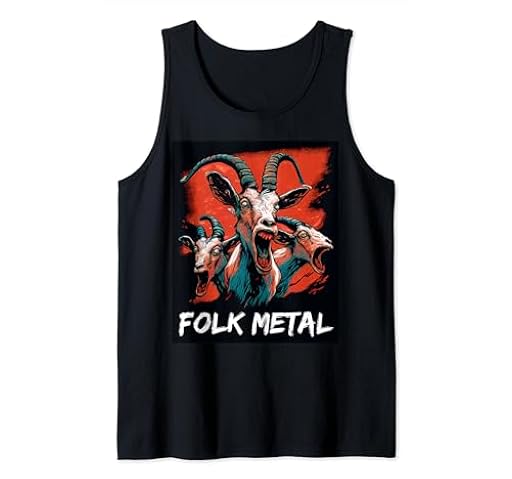 Folk Metal – Heavy Metal Black Metal Doom Metal Death Metal Camiseta sin Mangas | Ya disponible en tu tienda friki favorita! En mundofriki.es!