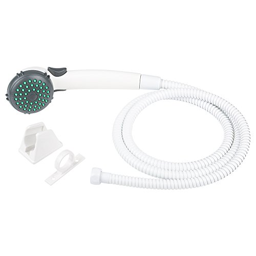 Dura Faucet DF-SA400K-WT RV Hand Held Shower Head and Hose Kit (White)