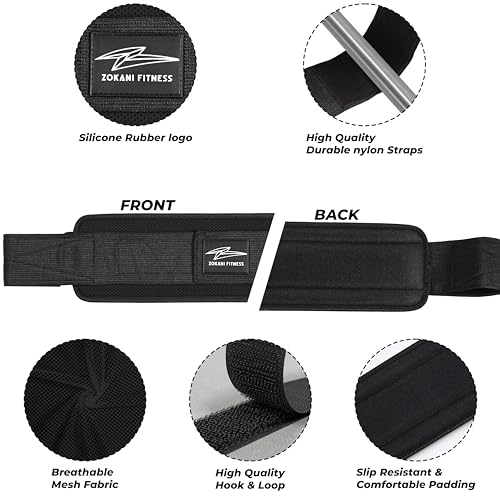 Zokani Fitness Cinto de impulso para quadril - resistente, confortável, ajustável para glúteos com a