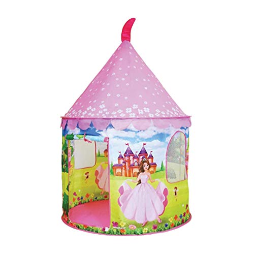 BARRACA TOCA INFANTIL GRANDE MENINAS CASTELO ENCANTADO PRINCESAS ROSA