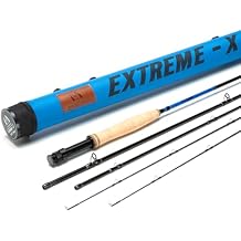 Maxcatch Extreme-X Fly Fishing Rod مع قسم تلميح إضافي ، إجراء سريع ، أنبوب حمل متضمن