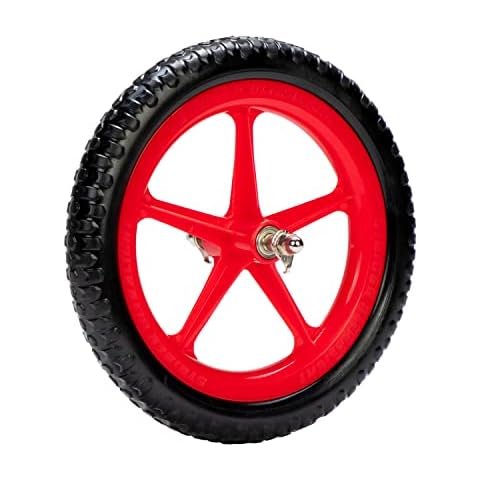 Strider - Ultralight Wheel with Strong Custom STRIDER Rim, Red Cover