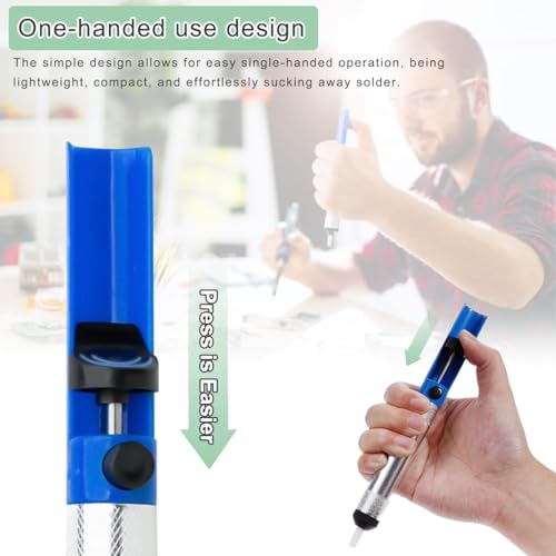 Image of Soldering Tip Cleaning Kit,Soldering Tip Cleaner + Brass Ball Wire + Desoldering Wick + Sponge,for Cleaning Solder Irons Heads, No Water Needed