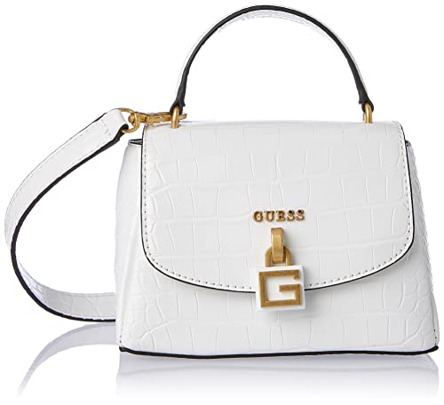 GUESS Montreal Mini Crossbody Flap, White