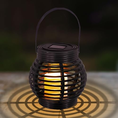 LQWELL® 1 Stück Solarlampen Klein für Garten Außen, Wasserdichte Solarlaterne, Rattan Gartenleuchten Draußen, Solar Laterne Warmweiß für Hof, Zimmer, Party Fest deko LQWELL® 1 Stück Solarlampen Klein für Garten Außen, Wasserdichte Solarlaterne, Rattan Gartenleuchten Draußen, Solar Laterne Warmweiß für Hof, Zimmer, Party Fest deko