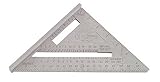 Johnson Level & Tool RAS-70 7-Inch Structo-Cast Rafter Angle Square w/Manual