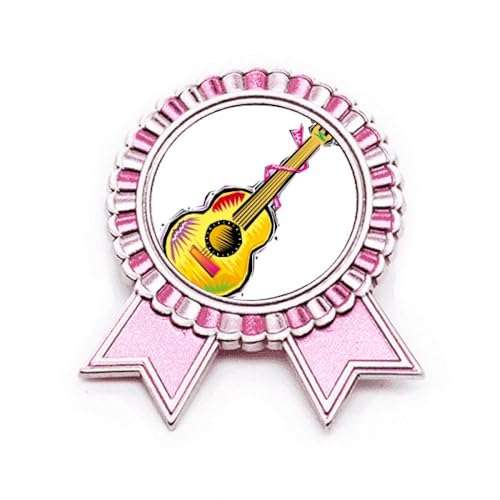 Broche guitare mexicaine badge métal pour customiser vos vestes