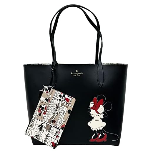 Kate Spade X Disney New York Minnie Mouse Tote Bag Large (Minnie Mouse)