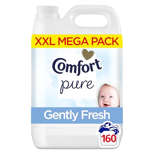 Comfort Pure Sensitive Fabric Conditioner dermatologically tested gentle next to sensitive skin 160 washes (4.8 L)