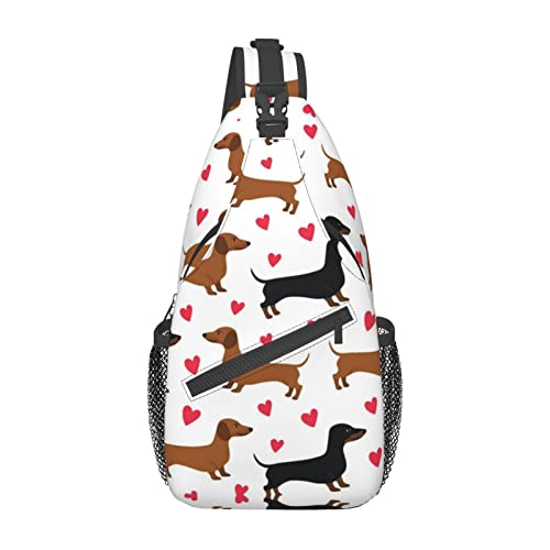 Sac à dos teckel fini le mal de dos avec ce sac noir mixte