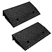 EVERGOODS 2PCS Kerb Ramp 49.6 * 27 * 8.8cm Wheelchair Ramp Slope Non-Slip Step Ramp for Car Caravan Trailer Wheelchair Disabled Acces