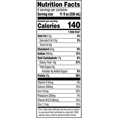 Evolve 78207 Plant Based Protein Shake, Double Chocolate, 20G Vegan Protein, Dairy Free thumb #6