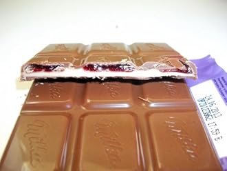 2 Pcs Milka Alpine Milk Chocolate Bars Vanilla Cherry Cream