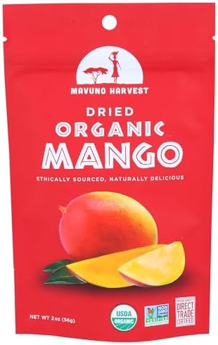 Mavuno Harvest Fruit Dried Mango Org 2 Oz