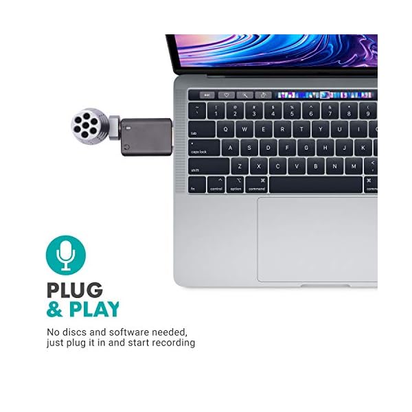Movo Mini Omnidirektionales USB-Computermikrofon mit USB-Adapter, kompatibel mit Laptop, PC und Mac, perfektes… – Bild 5