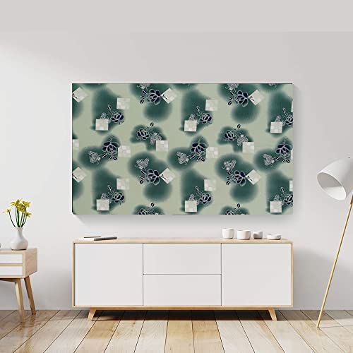 Image of Glassiano Marigold Dustproof Printed 32 inch LED TV Cover Screen Protector Compatible for All Models, Print 38