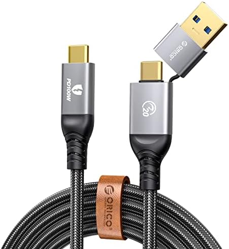 10ft USB C Cable 3.2 Gen 2 - 240W Fast Charging & 20Gbps Data Transfer For Laptop & Phone