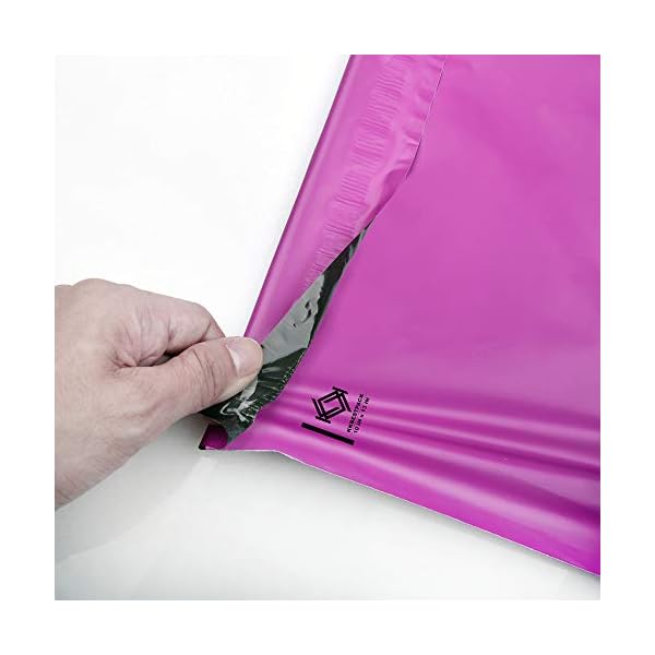 Kkbestpack GT83Y Versandtaschen, 100 Stück, 10 x 13 cm, aus Polyester, wasserdichte Tasche, selbstverschließende… – Bild 3