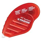 Tombow 62127 Xtreme 6212 Adhesive Tape Runner, 1-Pack, Clear