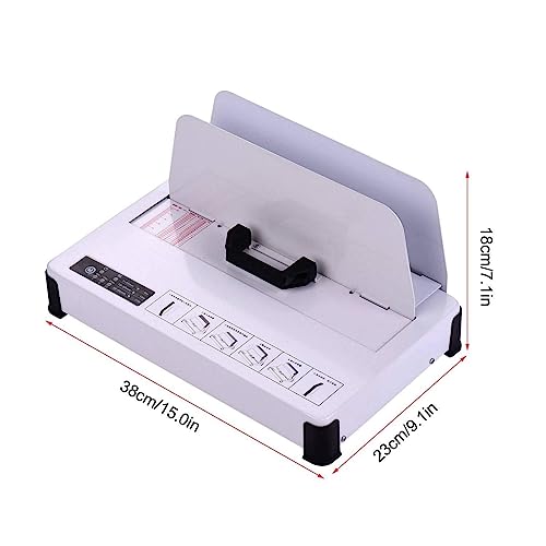 Relieur de document de bureau 300W pour assembler 500 feuilles sans effort