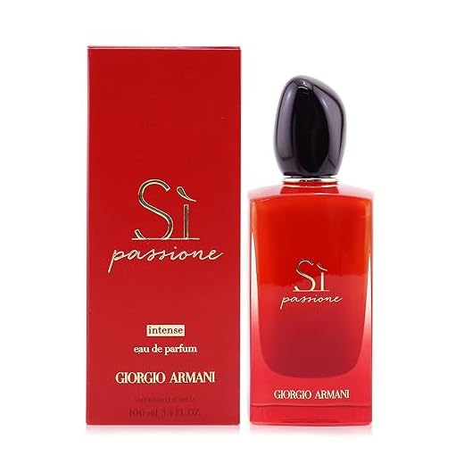 Armani, GIORGIO SI PASSIONE INTENSE EAU DE PARFUM 100ML VAPORIZADOR Unisex adulto, Negro, Único
