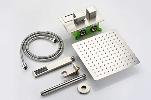 Sumerain S3220Nl-8 Ceiling System With Led Shower Head, Brushed Nickel #TOP5