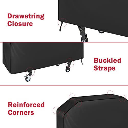 36 Inch Griddle Cover For Blackstone, Waterproof Lightweight Polyester Barbecue Cover Flat Top Gas Grill Cover For Blackstone 36" Griddle Cooking Station For Camp Chef #TOP1