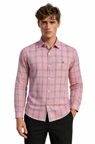 Image of Allen Solly Men Cotton Blend Regular Fit Shirt