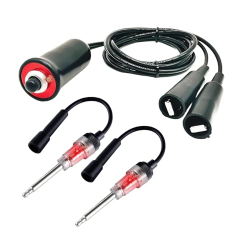 VCC 2-in-1 Engine Remote Starter Switch & Ignition Spark Tester Kit - Heavy Duty Remote Start Tool...