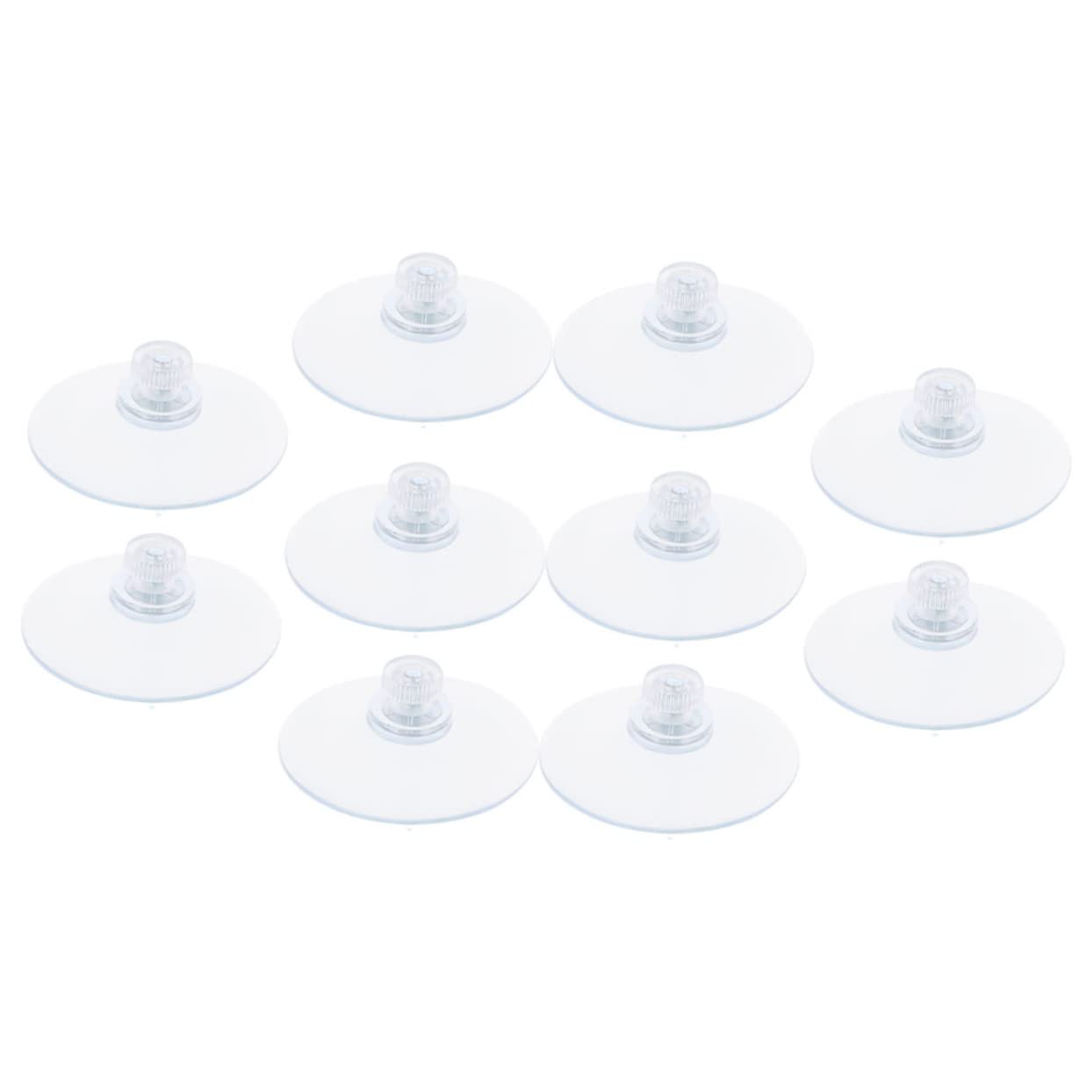 Tofficu 4 Set Cuscinetto Di Aspirazione Anti-slip Ganci Per Tazze Piccole Ventose Tazza Rimovibile Gancio Pesante Cucina Ventosa Per Ventose Per Finestre Pvc Trasparente 10 Pezzi*4