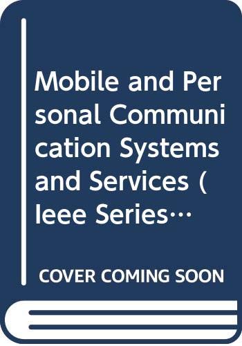 Buy Mobile and Personal Communication Systems and Services (Ieee Series on Digital & Mobile Communication) — BookShops.in