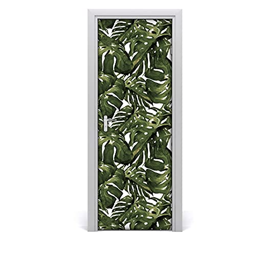 Autocollant de porte 85x200cm Monstera Leaf S Magic-Stick