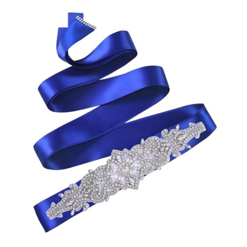 Bridal Belt Rhinestones Appliques For Dresses Wedding Bride Ribbon Dress Shiny Women's Arab Belt