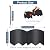 20Pcs Garden Edging Border No Dig Landscape Edging Lawn Garden Fence Edgings 20Ft Garden Edging Plastic Landscape Edging with 20Pcs Stakes for The Yard,Lawn Edging,Lawn Garden Flower Beds?Black