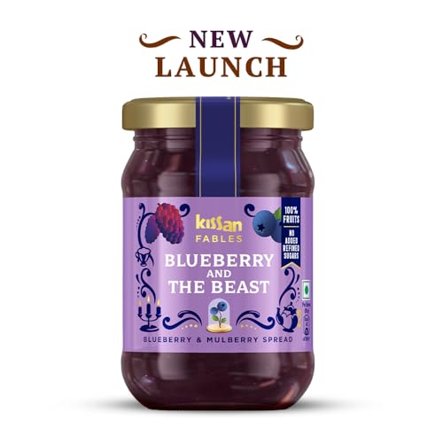 Image of Kissan Blueberry & Mulberry spread 340g (Pack of 2)