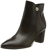 Marco Tozzi Damen 2-2-25061-27 Stiefelette, Black/Gold, 40 EU