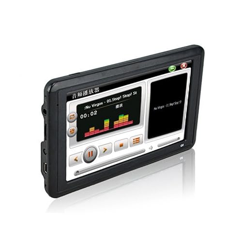 Uonlytech 5 Navegação De Tela Lcd Navegador De Caminhão 8g Carro Tela Sensível Ao Toque