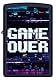 Zippo Sturmfeuerzeug - Game Over, Navy Matte, Color Image - Nachfüllbar - Wiederverwendbar - Windfestes Design - Geschenkbox - Made in USA