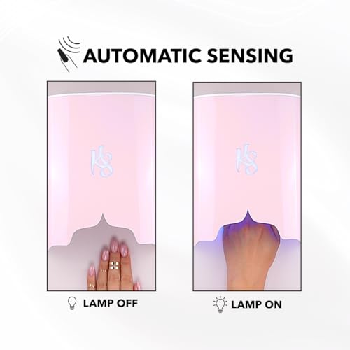 Lampe LED manucure Kiara Sky Beyond Pro Vol II Rose rechargeable sans fil