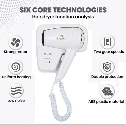 Image of Dolphy Professional Wall Mounted Hair Dryer
