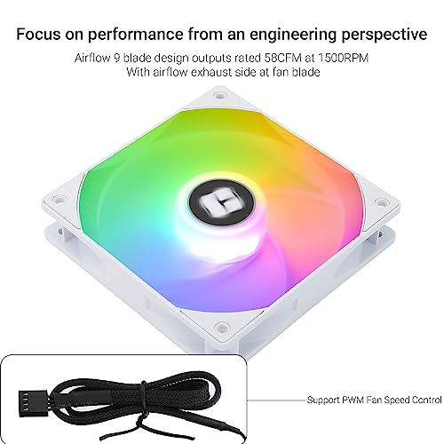 Thermalright TL-C12RW-S V2 CPU Fan 120mm Case Cooler - Image 3