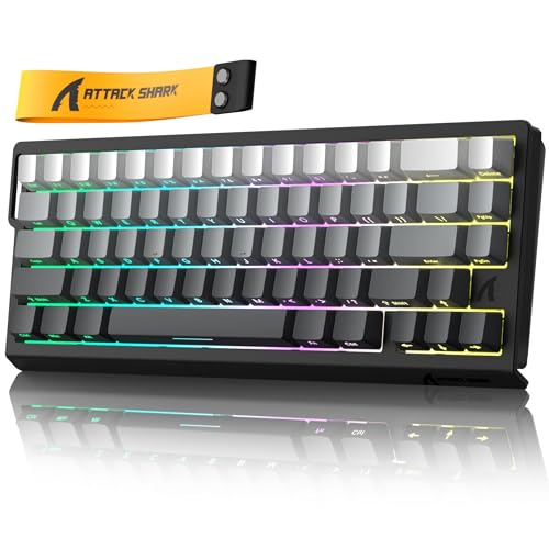 ATTACK SHARK X68HE ラピットトリガー ゲーミングキーボード R Amazon | ATTACK SHARK X68HE ラピットトリガー ゲーミング
