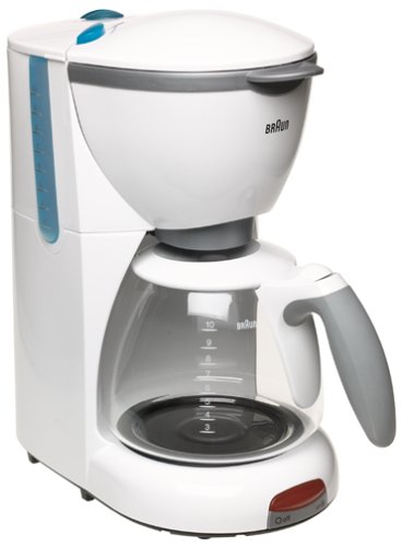 Braun Kf510-Wh Aromadeluxe 10-Cup Coffeemaker, White #TOP20