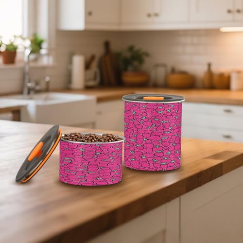 Contenedor de almacenamiento al vacío Qilmy rosa 30oz miniatura 7