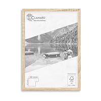 Clamaro 'COLLAGE' Picture Frame 48x60 Handmade | White Vintage