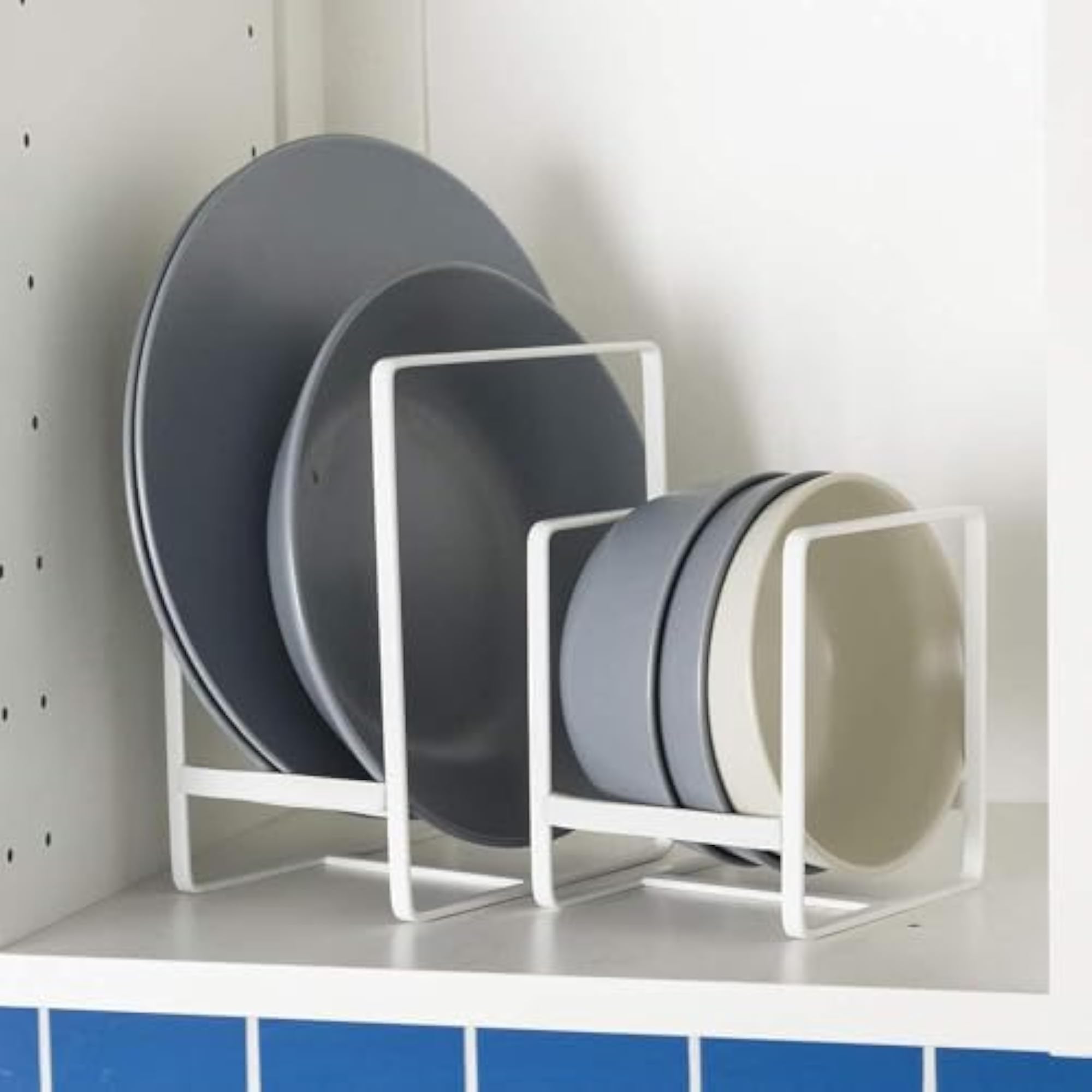Metal Plate Stand, Kitchen Lid & Chopping Board Organizer