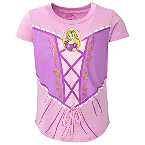 Image of Disney Mickey Mouse Minnie Mouse Girls 4 Pack Graphic T-Shirts Infant to Big Kid