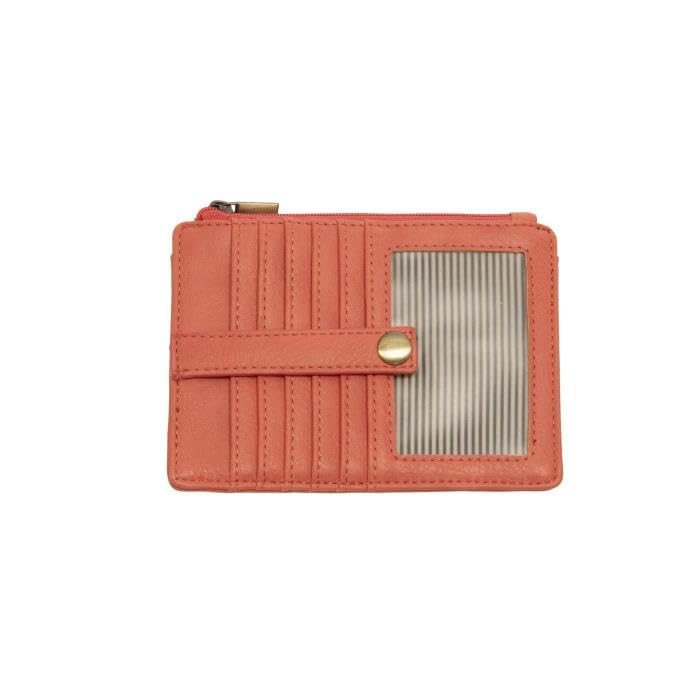 Image of Joy Susan Women's Fashion New Penny Mini Travel Wallet - Living Coral